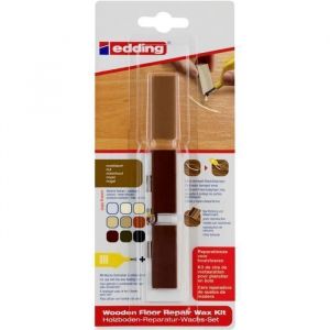 Kit de cire de réparation parquet - EDDING - 8902 - Noisetier - 1 pc(s) - Opaque
