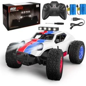 Voiture Télécommandée24 Ghz 1/20 Rc Voiture Véhicule Tout-Terrain 20 Km/H Jouet Électrique Tout-Terrain Voiture Avec 2 Piles