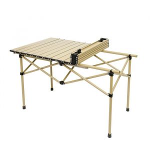 Table de Camping Portable en Plein air Pliantes 120x55x50cm
