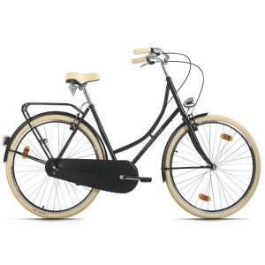 Vélo hollandais dame 28 ORIGINAL monovitesse noir Hollandia