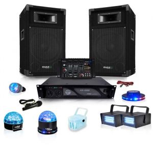 Pack complet 7 jeux de lumi&egrave;re + pack sonorisation