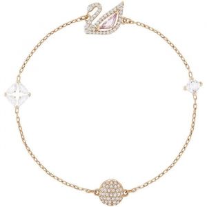 BIJOUX FEMME Swarovski Bracelet Dazzling Swan M&eacute tal Dor&eacute  Rose183