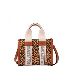 Sac &agrave; main - MAC ALYSTER - Ref 66307 - L&eacute;opard - 28x23x7 cm - Femme