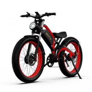 velo electrique adulte DUOTTS N26 Noir Autonomie 120km Pneus 26 pouces tout terrain avec tout suspendu vtc fat bike 48v20ah