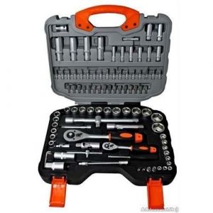 Malette de 108 pièces clés à cliquet et ses douilles CR-V