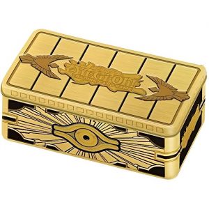 M&eacute;ga Tin Box 2019 - Yu-Gi-Oh! - Le Sarcophage Dor&eacute; - 3 M&eacute;ga-Packs - 5 cartes Promotionnelles