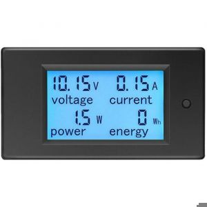 Voltmètre ampèremètre 12 V D6.5100 V 20 A voltmètre wattmètre testeur tension courant puissance énergie numérique LCD compteur dé