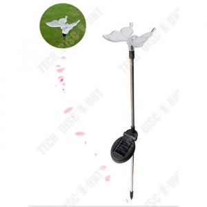 TD® Lampe solaire LED éclairage luminaire extérieur Terrasse Jardin papillon décoration - Eclairage solaire en forme de papillon