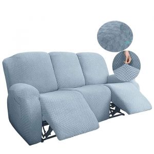 Canap&eacute; Relax Sofa Housse 3 Place Fauteuil Relax Housse De Canap&eacute; Les Chats Et Les Chiens Enfant Prot&egrave;ge Canap&eacute; Housse-bleu ciel