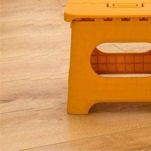 SALUTUYA Escabeau Repose-pieds pliant en plastique pour adultes et enfants meuble tabouret Rouge Vintage Jaune
