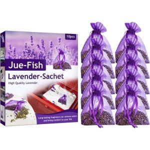 Sachet De LavandeSachet De Lavande À Cordon Violet Sac De Lavande De Fleurs De Lavande SéchéesSac Daromathérapie À Domicile