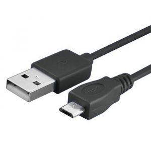 Pour Samsung Galaxy J3 (2018)/ Galaxy J3 Pro/ Galaxy J4: Câble Charge Micro USB 2.0  Longueur 1 mètre - NOIR