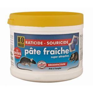 Raticide souricide p&acirc;te fraiche super attractive de 150 g