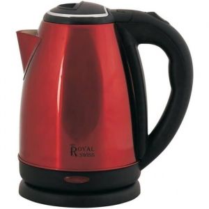 Bouilloire électrique - ROYAL SWISS - RS-... - Inox - 1.8L - 1500W - Rouge