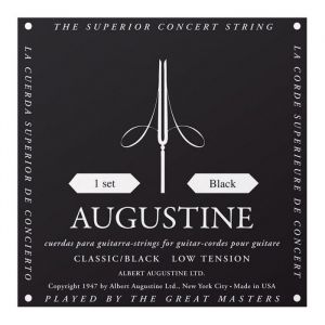 Jeu de cordes Noir guitare classique Nylon