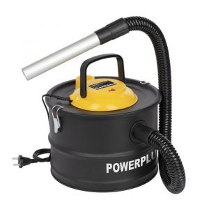 Powerplus Aspirateur cendre &eacute;lectrique POWX3000 - 1000W vide cendres pour BBQ po&ecirc;le &agrave; bois br&ucirc;leur - r&eacute;servoir 15l - max. 40&deg;