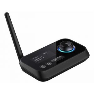R&eacute;cepteur et transmetteur audio bluetooth 5.0 BTR-450 - AUVISIO - Fonction multipoint - Sorties jack et optique