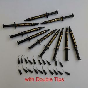 Barrière Gingivale Professionnelle pour Blanchiment des DentsProtecteur de Gomme FantaisieDouble Buses3ml1.5ml- 1.5ml[A1002]