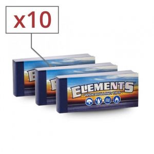 Lot de 10 carnets de filtres carton larges Elements non perfor&eacute;s