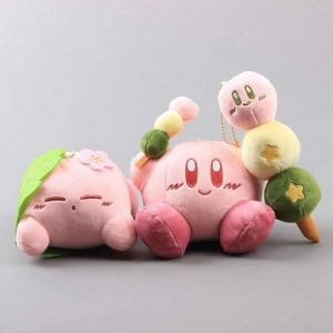 3 pièces Kirby peluche fleur de cerisier crème glacée rose Kirby peluche peluche enfants fille enfants cadeau danniversaire joies