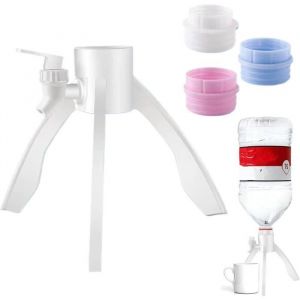 Support pour bouteille deau support pour r&eacute;cipient deau Tr&eacute;pied de Support deau min&eacute;rale avec robinet distributeur de carafe