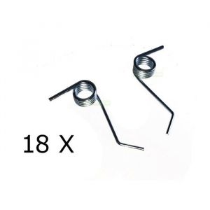 18 X ressort / pine pour scarificateur WOLF-Garten AMBITION V357B V389B / MTD OPTIMA 35VO 38VO