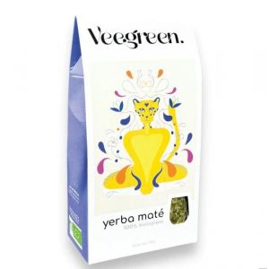 Mat&eacute; Vert Bio - Origine Br&eacute;sil - 100g - &Eacute;nergisant Naturel - S&eacute;ch&eacute; Sans Fum&eacute;e