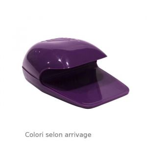 S&egrave;che vernis - Cosmetic Club - 2 en 1 - Violet - Pour mains et pieds - Id&eacute;al Nail Art