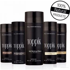 Toppik 27,5g Poudre de Cheveux Densifiant kératine Calvitie Fiber ( Light Brown / Châtain Clair )