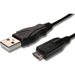 Câble USB pour PANASONIC Lumix DMC-FZ38 DMC-FZ45 DMC-FZ48 DMC-FZ100 DMC-FT1 DMC-FT2 DMC-GF2 DMC-GH1 DMC-GH2 etc.