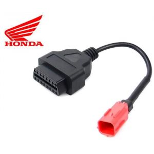 Adaptateur OBD2 - ICARSOFT - Honda - 6 broches vers OBD2 - Universel - Moto