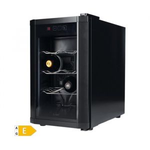 Cave &agrave; vin de service 8 bouteilles Double Vitrage Ecran LED Tactile - Petite cave &agrave; vin GSC