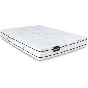 DUNLOPILLO LAVANDE Matelas 140 x 190 - Ep. 21 cm - Latex naturel - Équilibré - Fabriqué en France