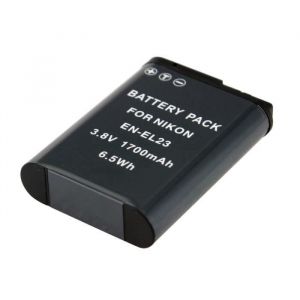 1700mAh 380 V Batterie de remplacement 1700mAh pour Nikon Coolpix B700 P600 P610 P900 S810c EN-EL23