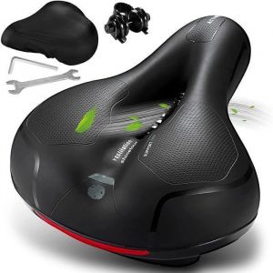 Selle Velo ConfortableSelle Vélo Gel Ergonomique avec Boule dAmortisseur à Double RessortSiège de Vélo pour Bicyclette yclisme