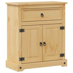 Bonne qualité - Armoire de rangement Armoire de salle de bain et WC - BONNIE - Corona 70x33x80cm - Bois de pin massif DECO M6775651