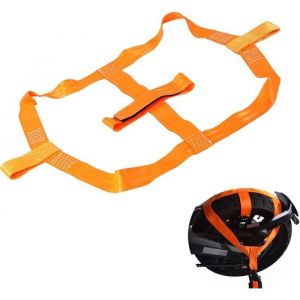 Sangle Darrimage Universelle pour Roue Arri&egrave;Re de Moto Sangle de Fixation de V&eacute;hicule Bande de Fixation de Roue Arri&egrave;re de Pneu