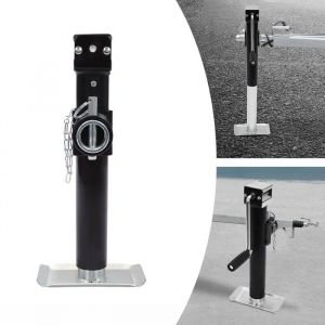 Cric pour Remorque de Voiture - Jack de Pompe Manuelle - V&eacute;rin Manuel Outils de Levage Support de Remorque - Cric de Voiture 1T