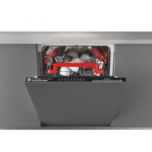 Lave-vaisselle encastrable connect&eacute; HOOVER HDIN4D620PB - 16 couverts - Largeur 60 cm - Classe A +++ - 43 dB - Bandeau noir