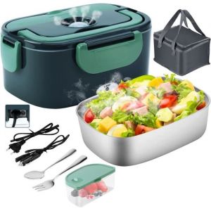 Gamelle Chauffante APERIL - Lunch Box 75W - 75l Sac Isotherme Repas - 12v 24v 220v