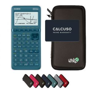 Calculatrice Casio Graph 25+E II avec Housse de Protection WYNGS incluse Noir - Calculatrice Graphique