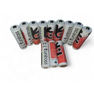 Uniross Pack de 12 Piles Rechargeables AA/HR6 2100 NIMH HYBRIO 1.2V