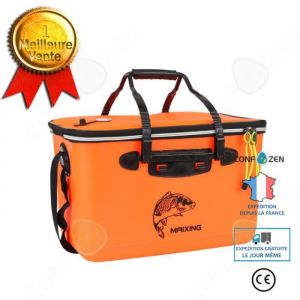 CONFO&reg; Seau de p&ecirc;che seau de p&ecirc;che EVA bo&icirc;te de p&ecirc;che seau &agrave; app&acirc;ts seau de lavage de voiture pliant un seau sports de plein air