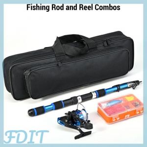 GOTOTOP combo canne &agrave; p&ecirc;che et moulinet Canne &agrave; p&ecirc;che et moulinet Combos cannes &agrave; p&ecirc;che t&eacute;lescopiques moulinets sport pack Jaune