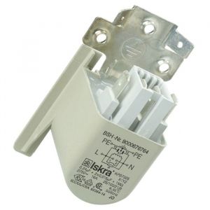 Condensateur anti parasite - S&egrave;che-linge - BOSCH NEFF SIEMENS CONSTRUCTA