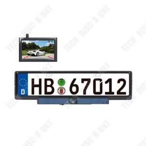 TD® Caméra de recul sans fil pour voiture affichage de caméra de recul sans fil caméra de recul pour voiture 4.3 pouces 12V-32V