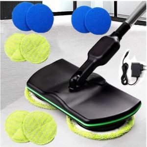 Balai Serpillere ProfessionnelVadrouilleCireuse Lustreuse Cireuse Parquet Vadrouille &Eacute;lectrique Sans Fil Balai