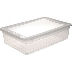Bo&icirc;te de rangement - OKT - BASIXX - 8 litres - Transparent - Air-Control System