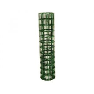 Grillage rouleau soudé - Non spécifié - H.1.2 x l.20 m - Maille 100x100 - Couleur verte - 7.8 kg