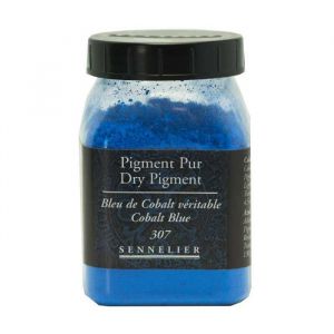 Pigment en poudre - Sennelier - Bleu de Cobalt - Pot de 200 ml